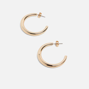 Half Moon Golden Earrings